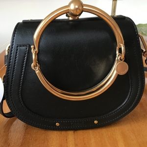 Chloe' Black Nile Handbag. Brand New!